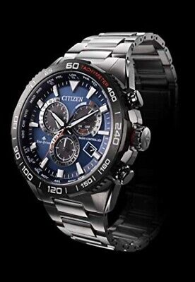 Citizen Promaster Sky Perpetual CB5034-58L Radio-controlled blue dial 45mm A-T Atomic