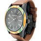 Inverness - Multi Bamboo & Brown Leather
