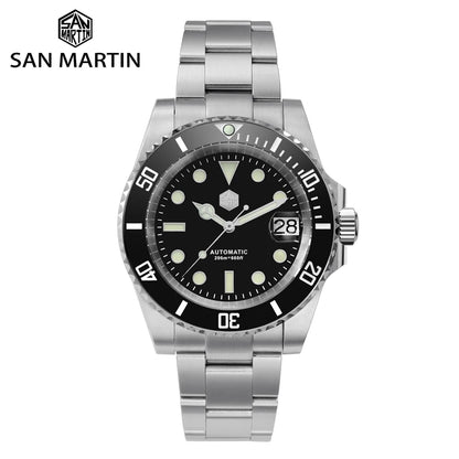 San Martin 40.5mm Water Ghost V3 Diver Luxury Men Watch