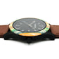 Inverness - Multi Bamboo & Brown Leather